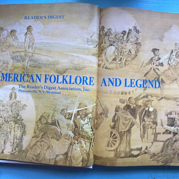 80s Vintage Reader's Digest: American Folklore and Legend Book - Picture 4 of 15